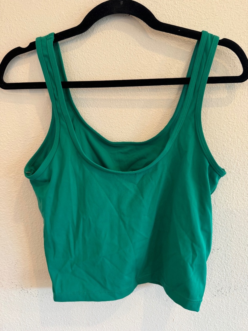 SET ACTIVE Green Sportbody Leggings and Crop Tank Top Set Large